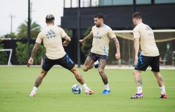 Argentina, que se concentró en Miami, es líder del clasificatorio al Mundial con 18 puntos. FOTO X-SELECCIÓN ARGENTINA