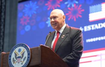 McNamara instó a que haya “pasos concretos” para revertir la tendencia negativa actual en la relación bilateral y evitar una escalada que perjudique los intereses de ambos países, “especialmente los de Colombia”. FOTO: X @USEmbassyBogota