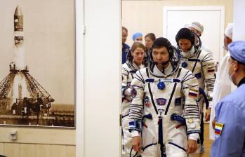 Oleg Kononenko batió el récord al cosmonauta que más ha estado en el espacio. Foto: Agencia Sinc. 