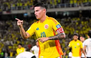 James Rodríguez aportó 14 goles y siete asistencias en la Eliminatoria con Colombia y regresa al Mundial, será su tercera cita orbital. FOTO TOMADA X @fifaworldcup_es