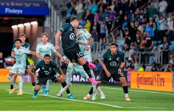 James Rodríguez ahora se concentrará de cara a su tercer Mundial. FOTO X-MINNESOTA UNITED
