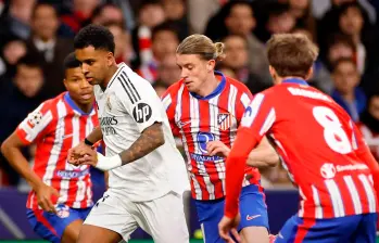 El Real Madrid avanzó a los cuartos de final de la Champions League tras ganar por la vía de los penales 2-4 ante el Atlético de Madrid. FOTO TOMADA X @realmadrid