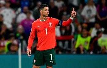 Cristiano Ronaldo disputará el trofeo de la Liga de Naciones este domingo (2:00 p.m.) frente a España. FOTO: AFP