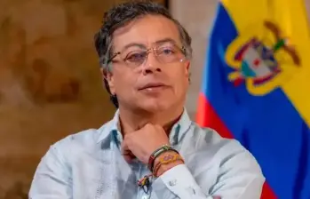 Gustavo Petro, presidente de Colombia. Foto: Colprensa