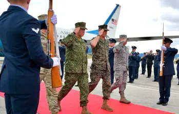 Una de las tareas del general Francis L. Donovan en Colombia es afinar la coordinación para la Coalición de las Américas contra los Carteles. FOTO: CORTESÍA DEL COMANDO SUR DE EE.UU.