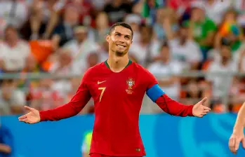 El astro portugués, Cristano Ronaldo, podrá estar en el Mundial de 2026 con su Selección en todos los partidos, ya que está habilitado. FOTO JUAN ANTONIO SÁNCHEZ 