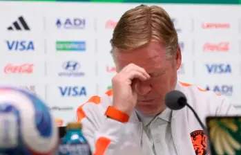 El balance de Ronald Koeman en su segundo ciclo con la Selección de Países Bajos cerró de forma definitiva con un registro de 24 victorias, 9 empates y 11 derrotas en 44 partidos dirigidos. FOTO AFP