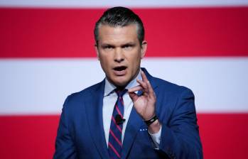 Pete Hegseth, secretario de Guerra de EE.UU., lanzó advertencia a los carteles de la región. Foto: Getty Images