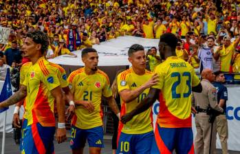 Colombia necesitaría cuatro puntos más para asegurar la clasificación al Mundial del 2026. FOTO: Juan Antonio Sánchez