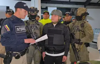 Andrés Felipe Marín, alias Pipe Tuluá, fue extraditado este martes 3 de febrero a Estados Unidos. Foto: cortesía