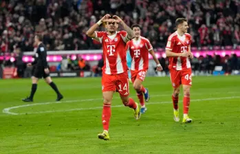 Luis Díaz causa sensación con su desequlibrio y goles en la Bundesliga. FOTO AFP