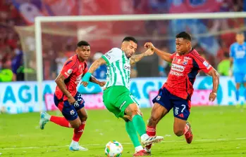 El último clásico paisa finalizó en empate a un gol el 23 de marzo por la décima fecha de Liga. FOTO: Camilo Suárez