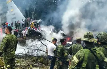 Las labores de rescate han estado marcadas por las dificultades logísticas propias de la región. Foto: redes