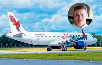 JetSmart traerá aviones salidos de fábrica para operar en Colombia. FOTO CORTESÍA