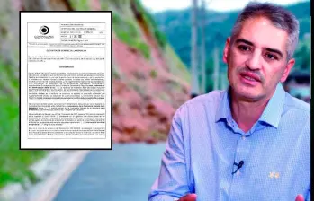 La Contraloría General de la República asumió el expediente por las ciclorrutas de Oriente, en el cual formularon cargos contra el gobernador Andrés Julián Rendón. FOTO: EL COLOMBIANO