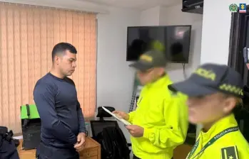 Judicialización de cuatro policías en Antioquia señalados de tortura. FOTO: FISCALÍA/COLPRENSA