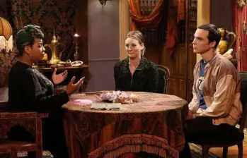 En The Big Bang Theory, Kimberly Hébert Gregory interpretó a la vidente Ms. Davora en una aparición especial del episodio The Anything Can Happen Recurrence. FOTO: Cortesía