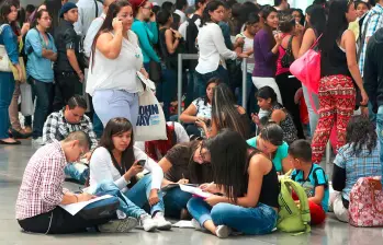 El desempleo juvenil en Colombia asciende al 15,3%. FOTO COLPRENSA