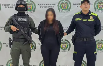 Alias Johana haría parte del Clan del Golfo. Foto: Policía