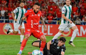 América de Cali empató 1-1 con Racing de Uruguay y jugará el repechaje de la Copa Sudamericana. FOTO: Colprensa