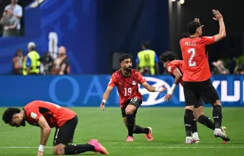 Egipto golpeó primero y tiene en aprietos a la actual campeona del mundo. Foto: Xinhua
