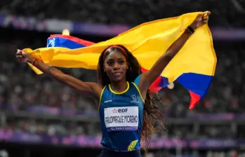 La antioqueña Karen Palomeque logró su primera medalla de oro en el Grand Prix de Dubái FOTO GETTY