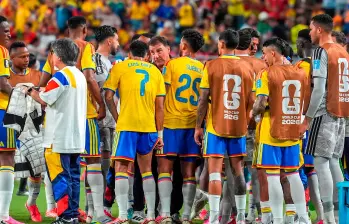 Colombia, bajo la dirección de Néstor Lorenzo, tendrá un duro desafió ante Ghana este viernes en Kansas City. Foto: Juan Antonio Sánchez