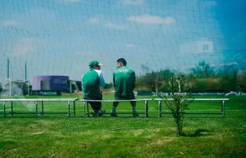Ambriz se muestra contento con la presencia de James Rodríguez en León, club con el que tiene contrato hasta este año. FOTO: Tomada de X @clubleonfc