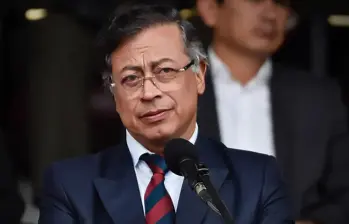 Gustavo Petro, presidente. Foto: Colprensa