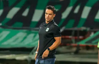 Lucas González valoró la actitud ofensiva de Atlético Nacional ante Tigres, pero insistió en que el equipo aún tiene aspectos importantes por mejorar. FOTO: CAMILO SUÁREZ