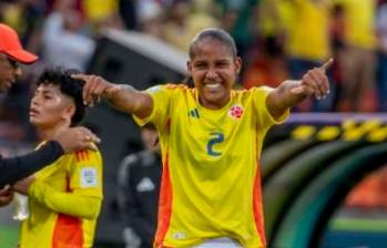 La defensora colombiana Mary José Álvarez fue anunciada como nueva jugadora del Olympique de Marsella. FOTO JUAN ANTONIO SÁNCHEZ 