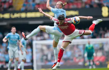 Los partidos de Arsenal vs. Manchester City fueron los más vistos de la Premier League 2026/27. Clubes como Liverpool o Manchester United también encienden millones de televisores en el mundo. FOTO GETTY 