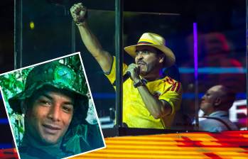 Abelardo de la Espriella, presidente electo de Colombia, declaró objetivo militar a “Bendito Menor”. FOTOS: ANDRÉS CAMILO SUÁREZ ECHEVERRY Y CORTESÍA.