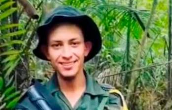 David Fernández Soler, exmiembro de la Primera Línea y disidente de las Farc. FOTO: TOMADA DE VIDEO.