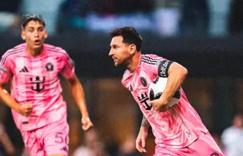 Messi volvió a ser decisivo para el Inter Miami: anotó dos veces, dio una asistencia y alcanzó la cima de la tabla histórica de goleadores de la Leagues Cup. FOTO: X-INTER MIAMI
