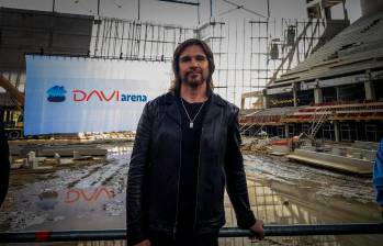 El artista paisa tocará el 14 de noviembre en la Daviarena de Sabaneta. FOTO Camilo Suárez