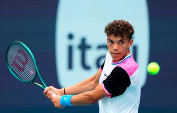 El estadounidense, Darwin Blanch, de 16 años, será el rival de Rafael Nadal en el Abierto de Madrid. FOTO GETTY 