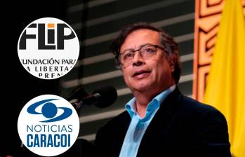 Noticias Caracol reveló un audio de un narcotraficante en Casanare que apoyó la campaña del presidente en 2022. FOTO COLPRENSA
