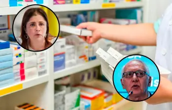 La defensora del Pueblo, Iris Marín, y el ministro de Salud, Guillermo Jaramillo. FOTO SSTOCK