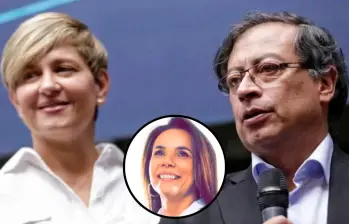 Carolina Plata y su esposo, Danilo Romero, son de las personas más cercanas al presidente de la República. FOTO COLPRENSA