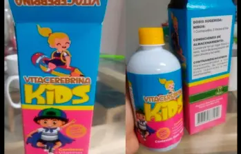 Así luce el producto promocionado como suplemento alimentario del que el Invima hace la alerta sanitaria. FOTO CAPTURA DE PANTALLA