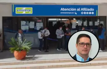 El nuevo agente interventor de Emssanar EPS, Javier Alonso Álvarez. FOTO CORTESÍA EMSSANAR EPS