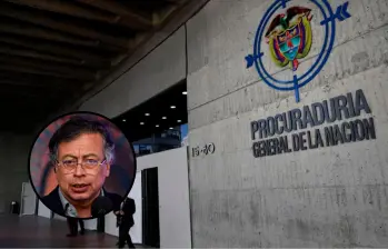 La Procuraduría pidió registros de avances en las investigaciones contra el presidente Gustavo Petro. FOTO COLPRENSA