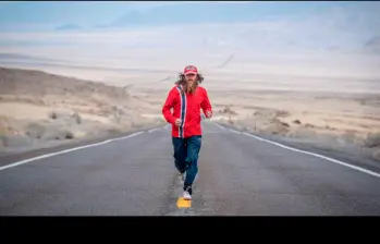 Imagen del corredor Rob Pope por Estados Unidos, compartida en sus redes sociales. FOTO INSTAGRAM