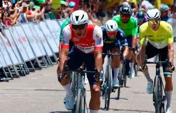 Wilmar Paredes viene brillando esta temporada. También ganó etapa en Vuelta a Colombia, Vuelta Bantrab y Vuelta a Tolima. FOTO CORTESÍA DIEGO GIRALDO