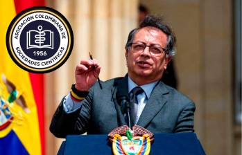 El gremio de sociedades científicas lamentó el pronunciamiento del presidente Gustavo Petro en X (antiguo Twitter). FOTO GETTY