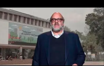 El actual rector de la Universidad Nacional, Leopoldo Múnera, fue elegido en junio de 2024. FOTO CORTESÍA UNIVERSIDAD NACIONAL