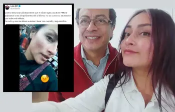 El trino que ‘Lalis’ publicó en abril de 2018 señalando que la habían golpeado “simpatizantes del uribismo”. FOTO CORTESÍA REDES SOCIALES