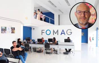El vicepresidente del Fondo Nacional de Prestaciones Sociales del Magisterio (Fomag), Herman Bayona. FOTO CORTESÍA