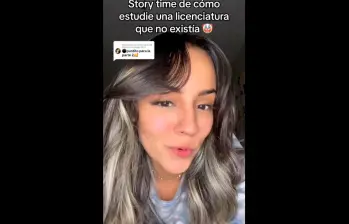 Según contó, la licenciatura no figuraba en ningún registro oficial de ese país. FOTO CAPTURA DE VIDEO